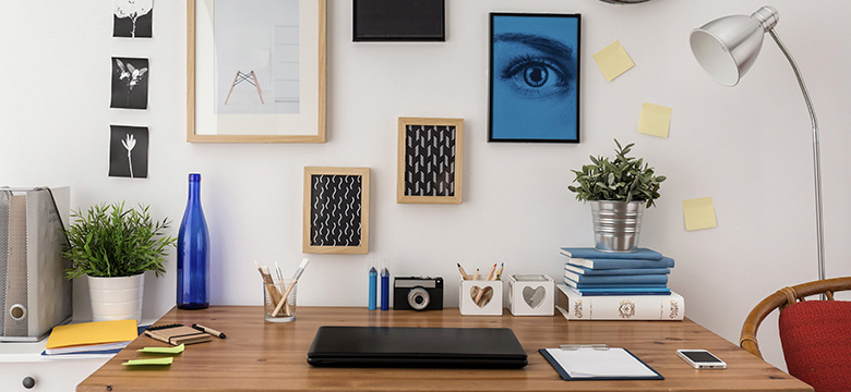 اتاق-کار 3 رنگ مناسب برای اتاق کار و مطالعه