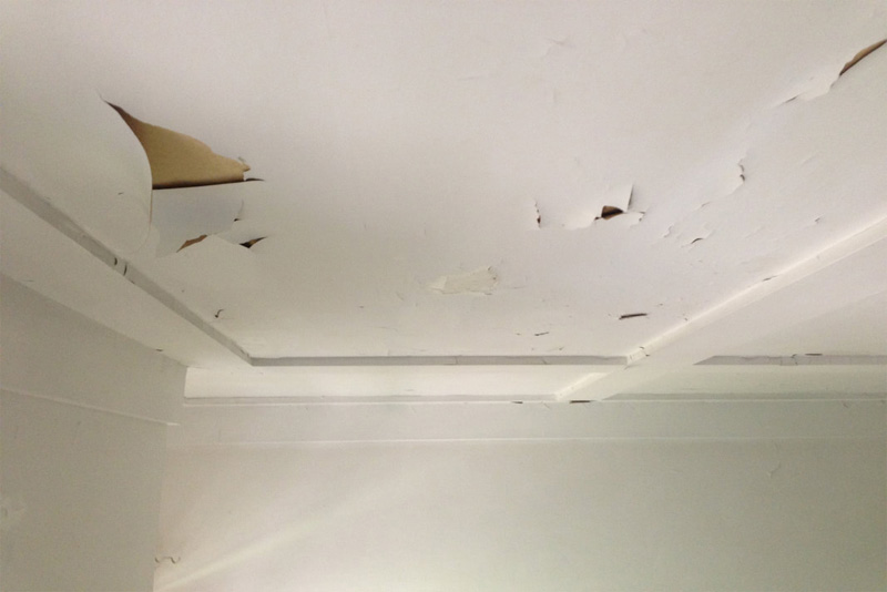 پوسته شدن رنگ لاتکس