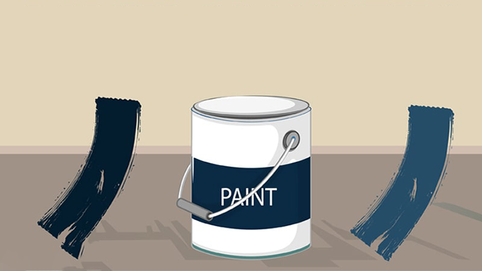 تغییر رنگ پس از خشک شدن