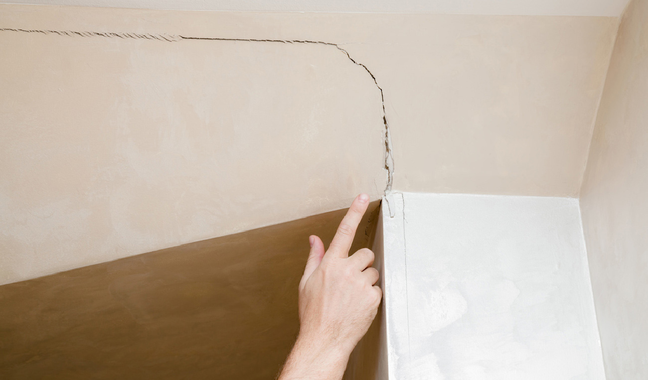 علت اصلی ترک دیوار علت اصلی ترک دیوار